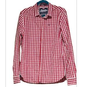 Superdry men’s button up shirt, size large